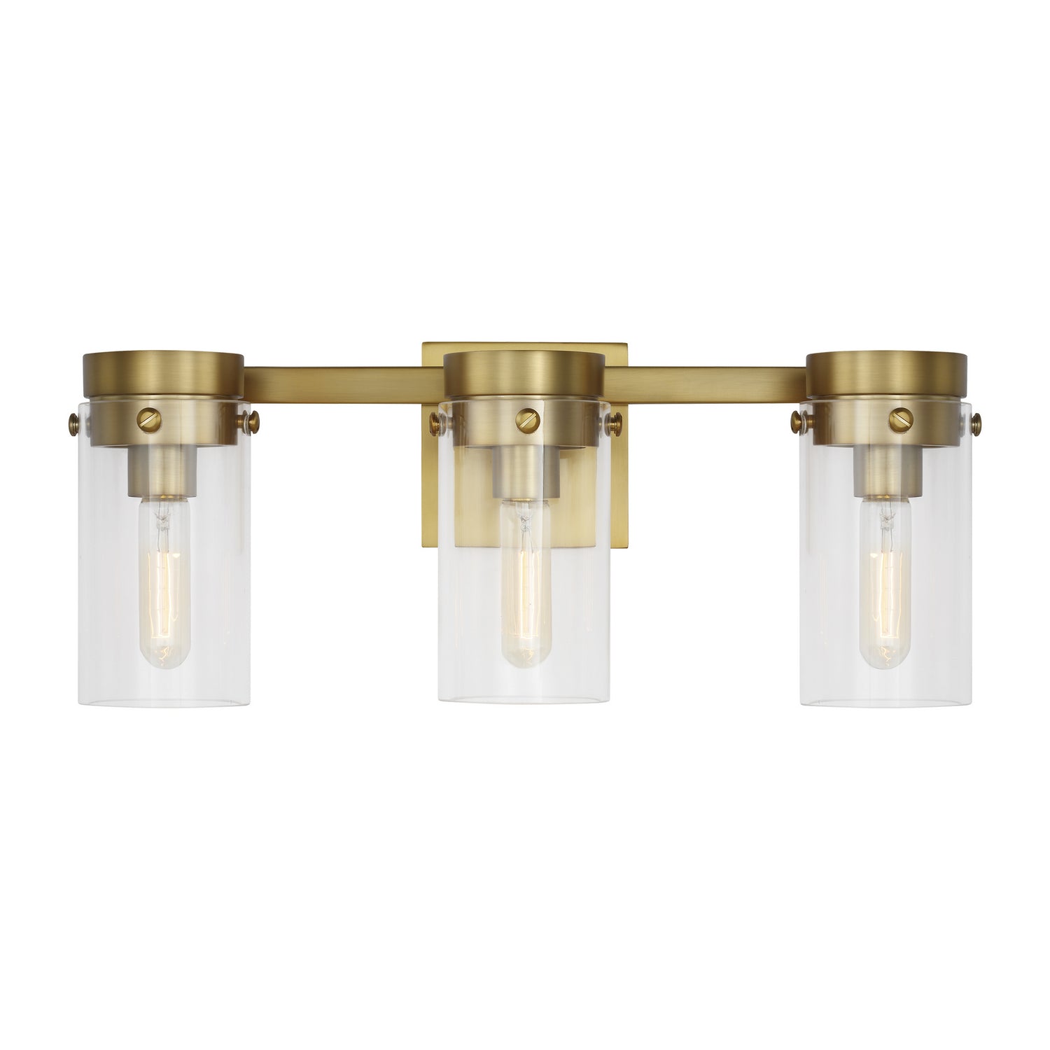 Visual Comfort Studio Canada - CW1003BBS - Three Light Vanity - Garrett - Burnished Brass