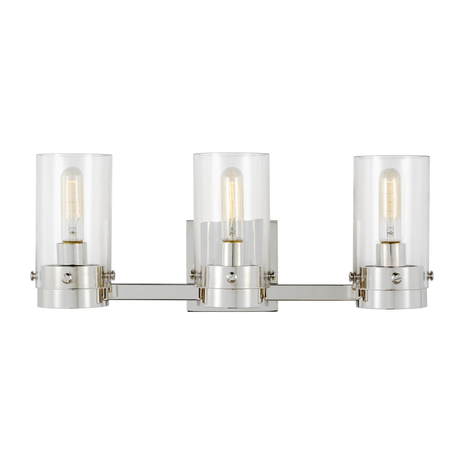 Visual Comfort Studio Canada - CW1003PN - Three Light Vanity - Garrett - Polished Nickel
