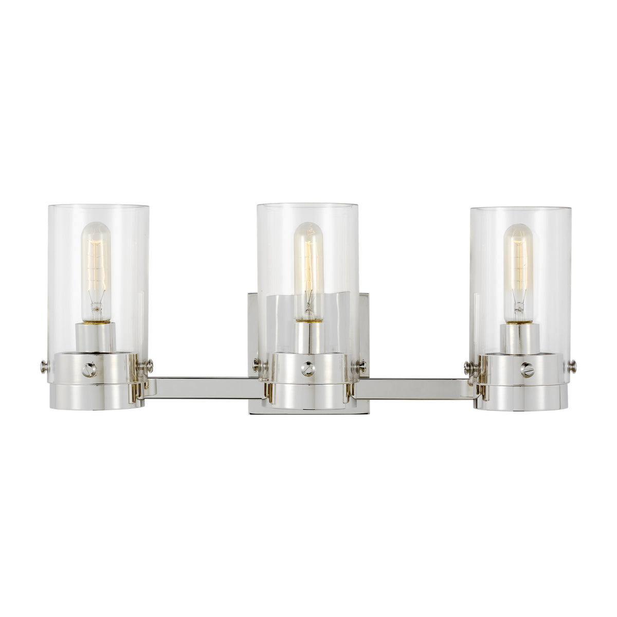 Visual Comfort Studio Canada - CW1003PN - Three Light Vanity - Garrett - Polished Nickel