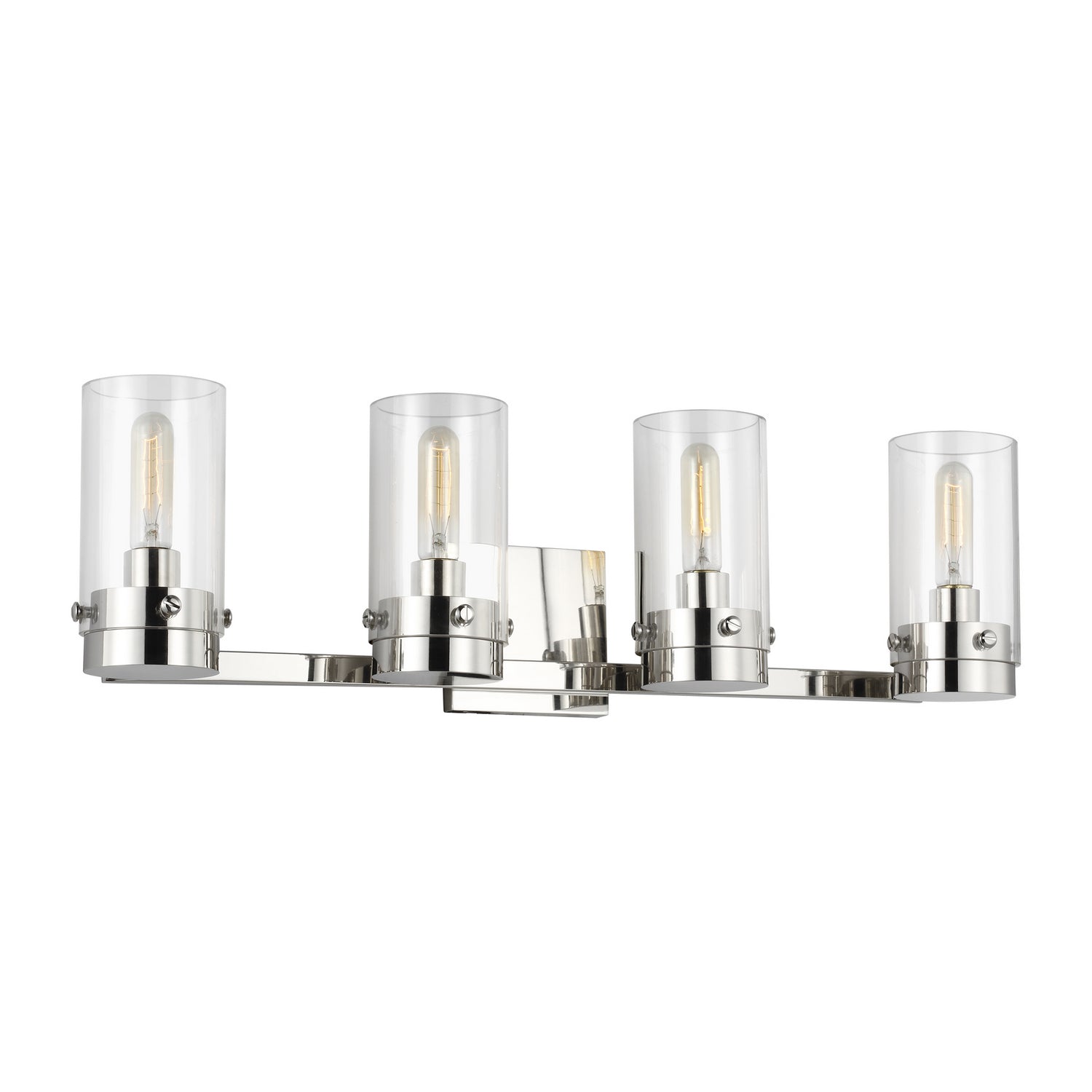 Visual Comfort Studio Canada - CW1004PN - Four Light Vanity - Garrett - Polished Nickel