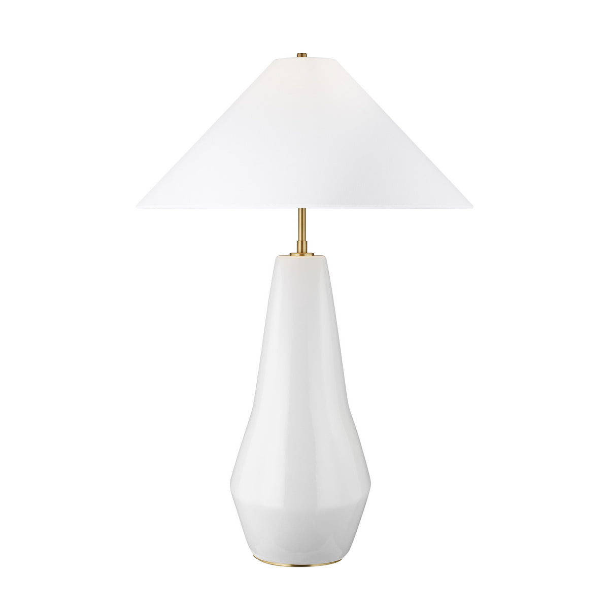 Visual Comfort Studio Canada - KT1231ARC1 - One Light Table Lamp - Contour - Arctic White