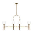 Visual Comfort Studio Canada - LC1028TWB - Eight Light Chandelier - Katie - Time Worn Brass