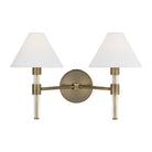 Visual Comfort Studio Canada - LV1032TWB - Two Light Vanity - Robert - Time Worn Brass