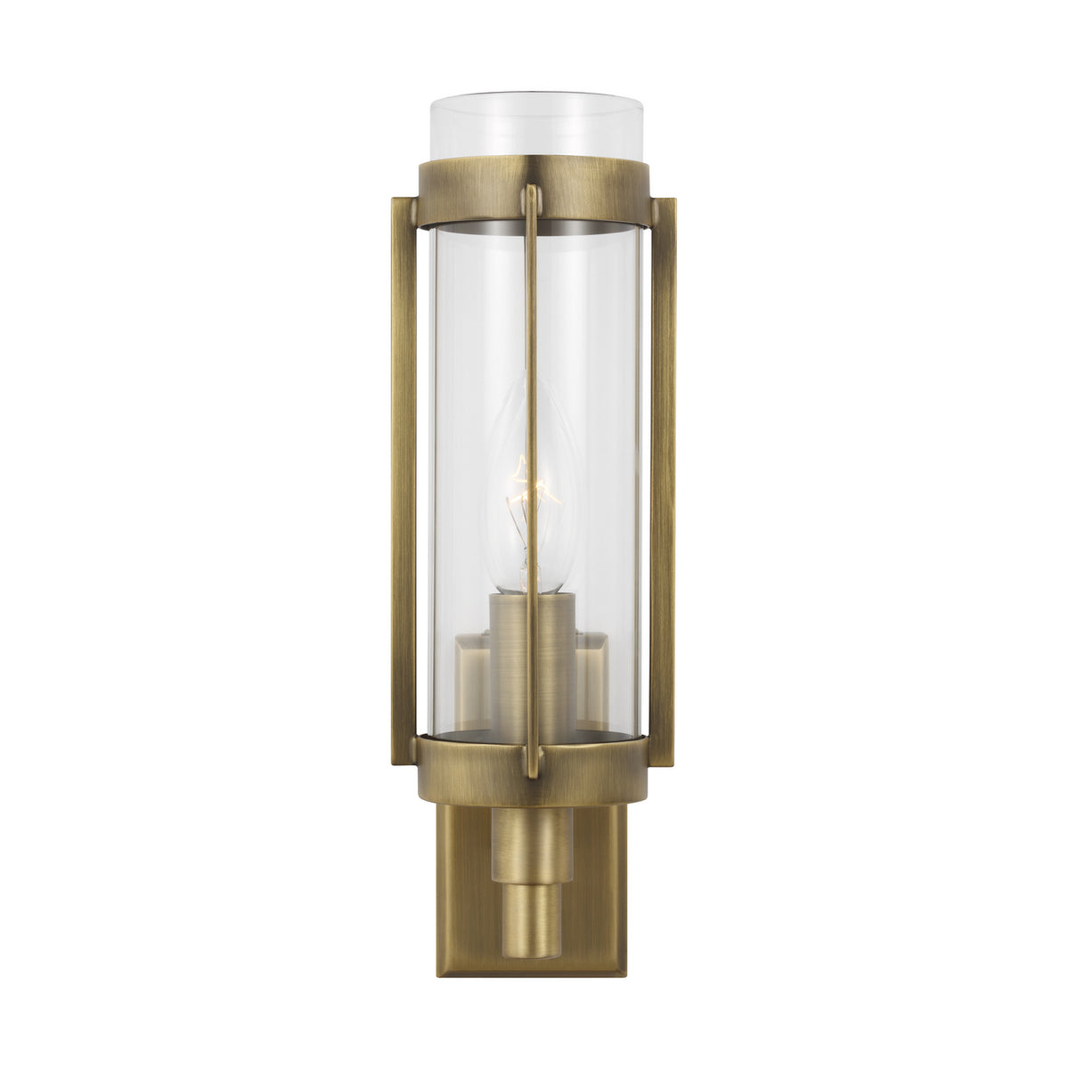 Visual Comfort Studio Canada - LW1031TWB - One Light Wall Sconce - Flynn - Time Worn Brass