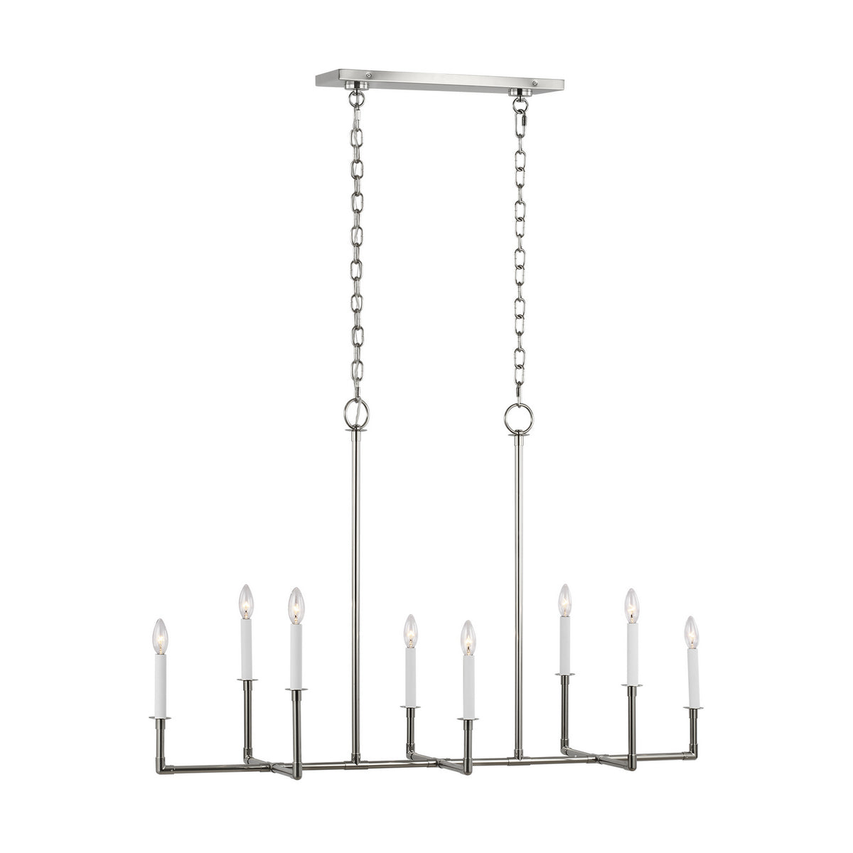 Visual Comfort Studio Canada - CC1368PN - Eight Light Chandelier - Bayview - Polished Nickel