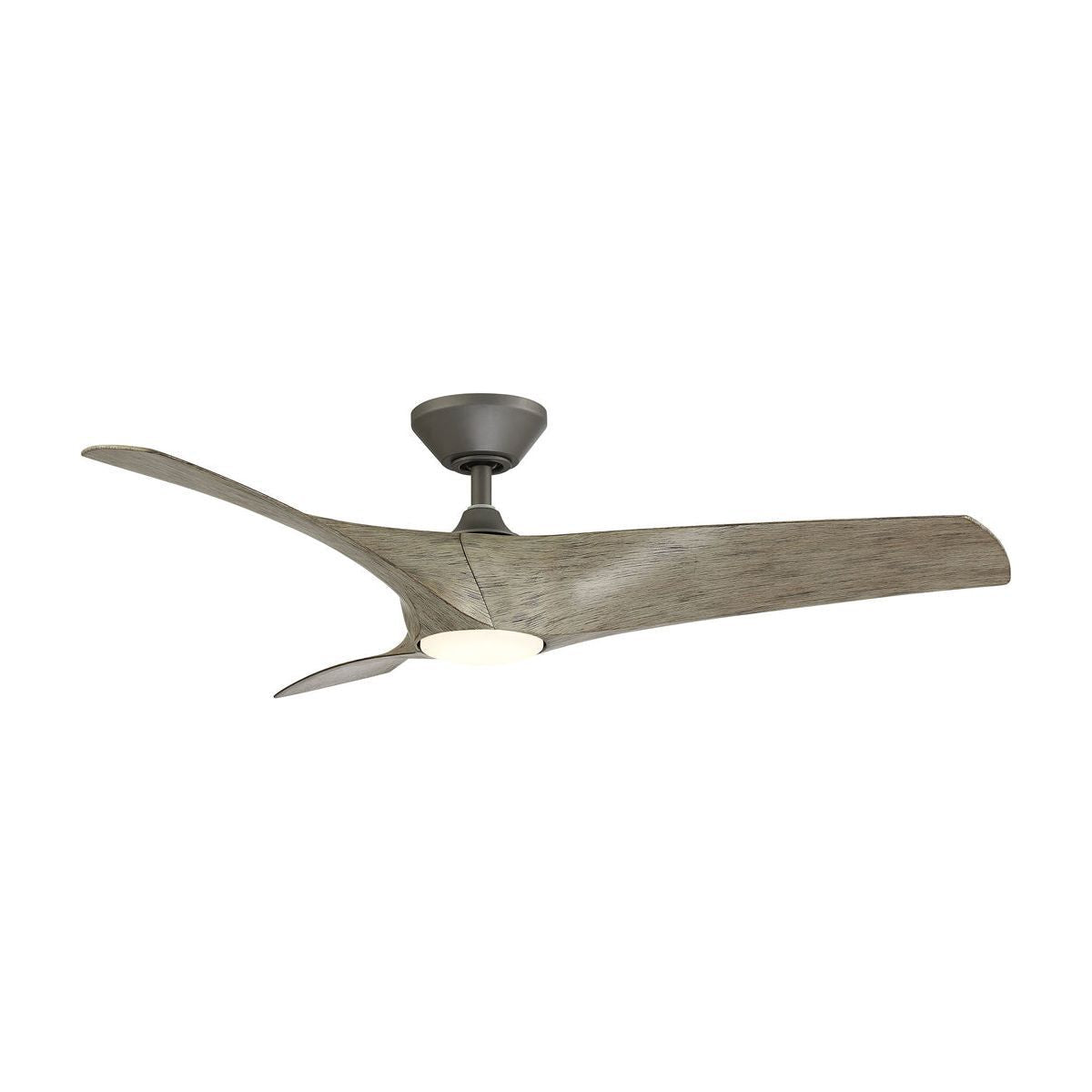 Modern Forms Fans Canada - FR-W2006-52L-GH/WW - 52"Ceiling Fan - Zephyr - Graphite/Weathered Wood