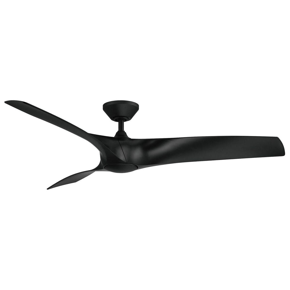 Modern Forms Fans Canada - FR-W2006-62L-MB - 62"Ceiling Fan - Zephyr - Matte Black