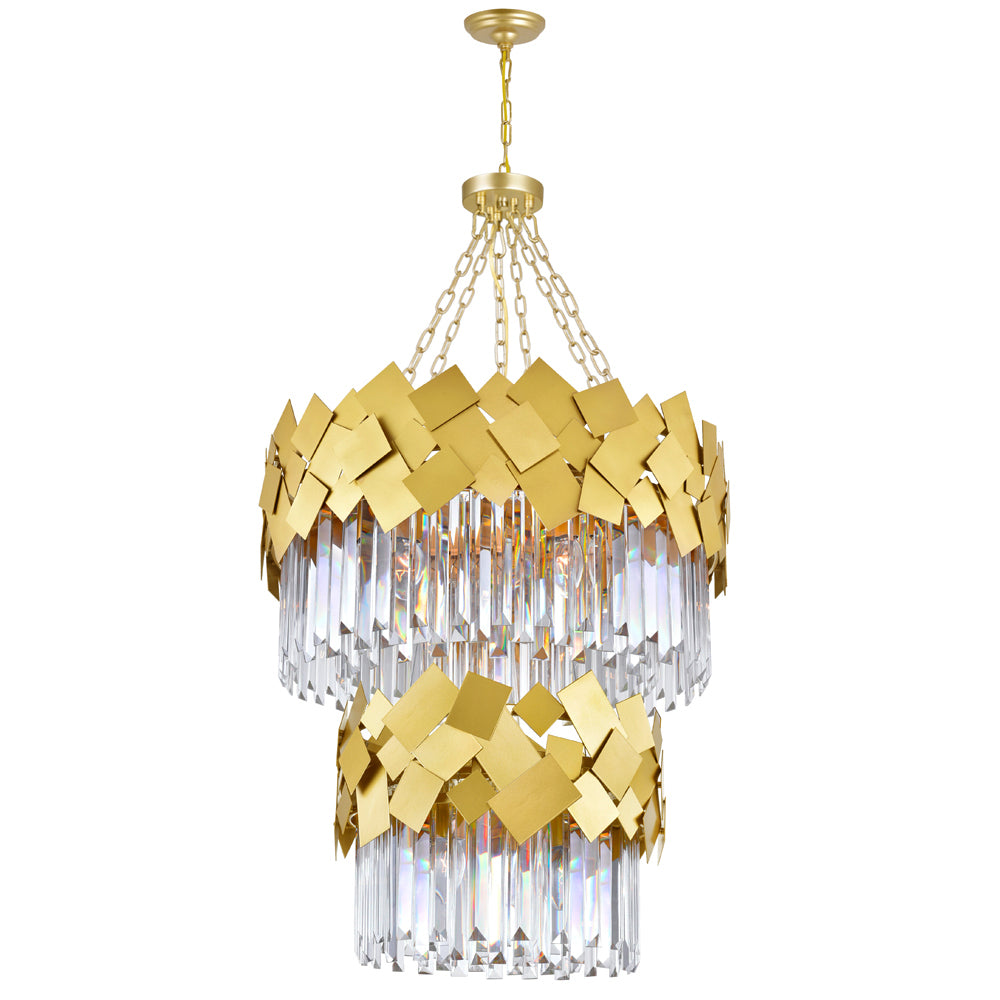 CWI Lighting Canada - 1100P24-10-169 - Ten Light Chandelier - Panache - Medallion Gold