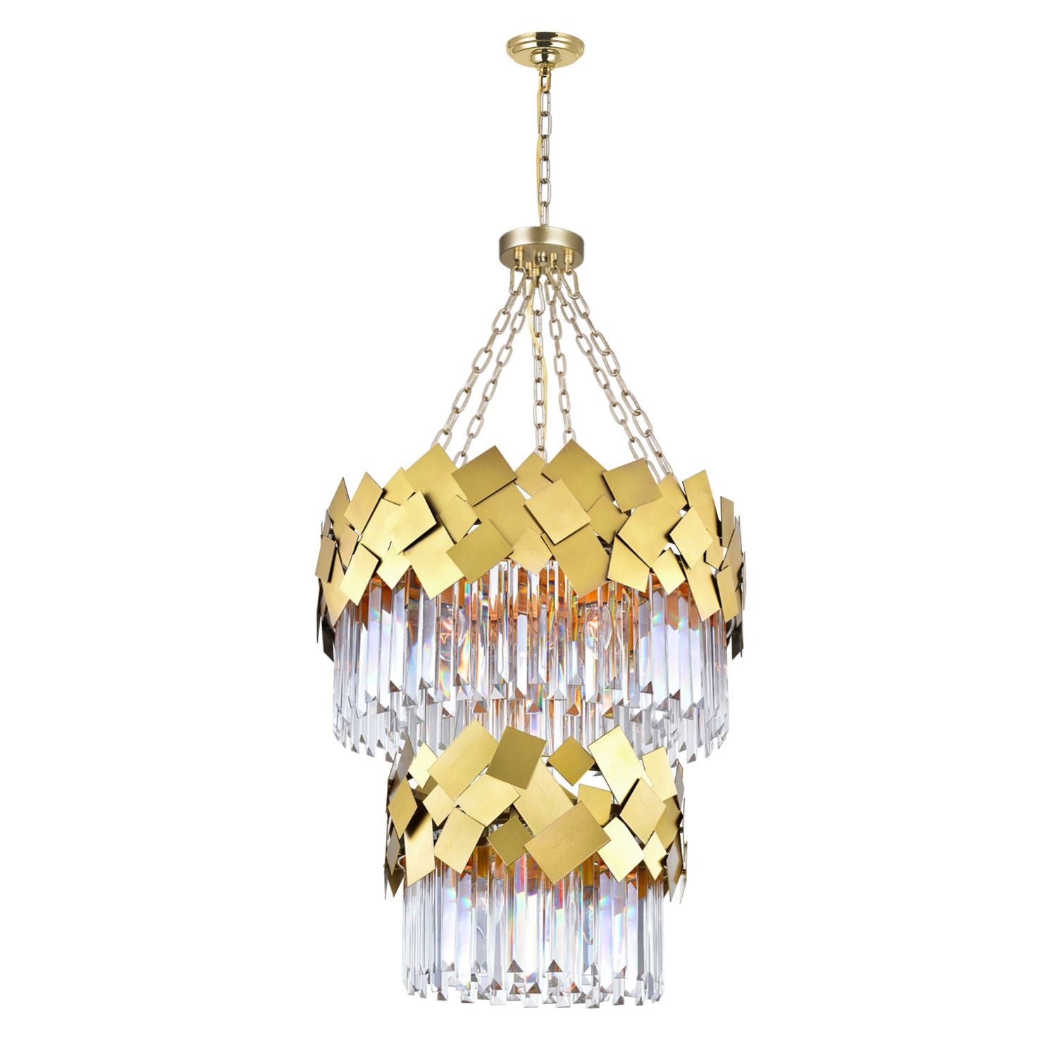CWI Lighting Canada - 1100P24-10-169 - Ten Light Chandelier - Panache - Medallion Gold
