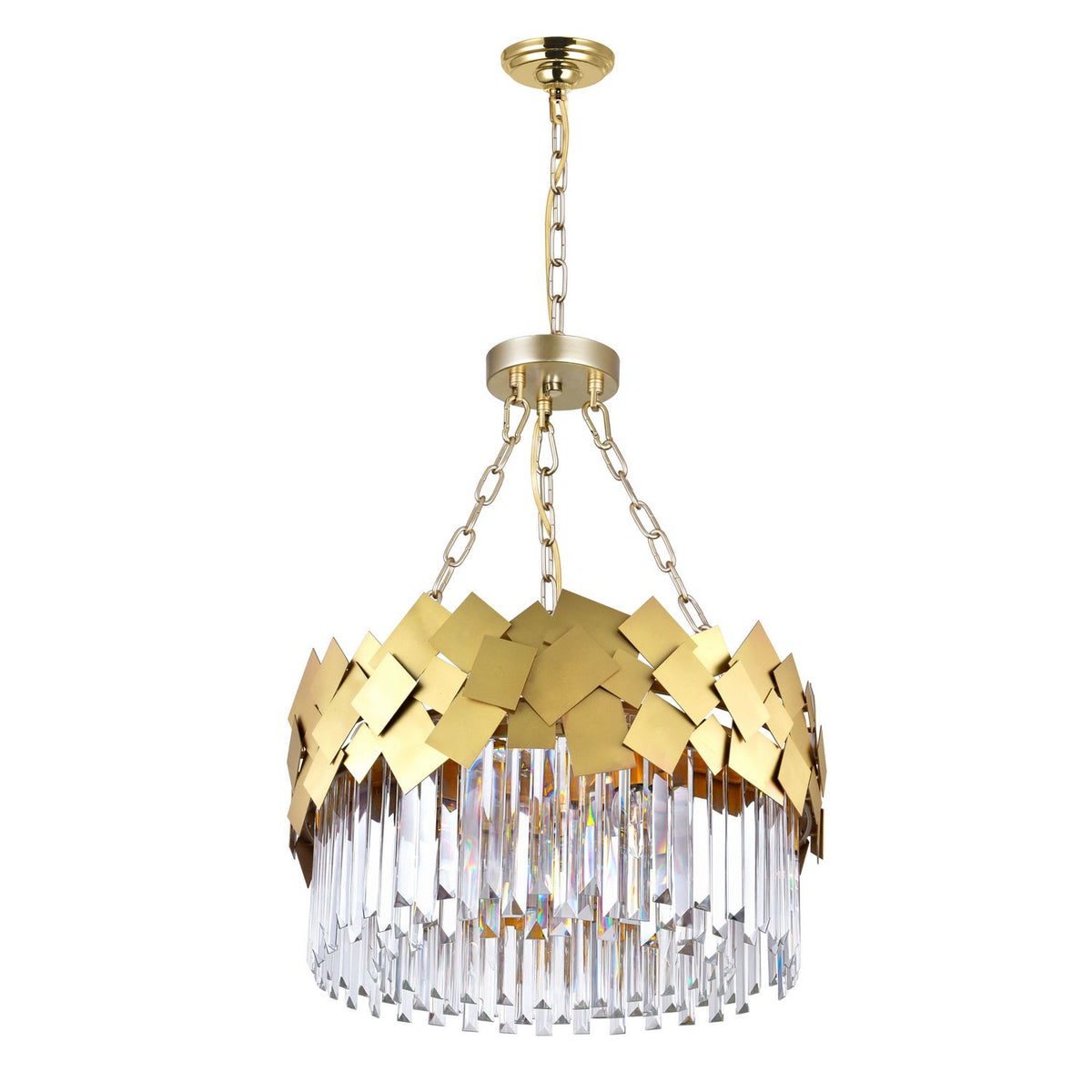 CWI Lighting Canada - 1100P24-6-169 - Six Light Chandelier - Panache - Medallion Gold