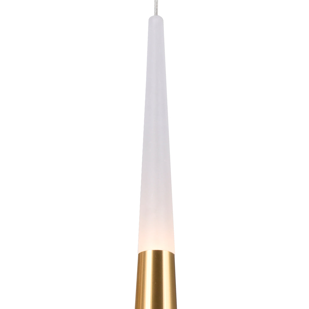 CWI Lighting Canada - 1103P5-1-602 - Mini LED Suspension - Andes - Or satiné