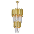 CWI Lighting Canada - 1112P12-4-169 - Four Light Mini Chandelier - Deco - Medallion Gold