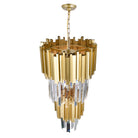 CWI Lighting Canada - 1112P12-4-169 - Four Light Mini Chandelier - Deco - Medallion Gold
