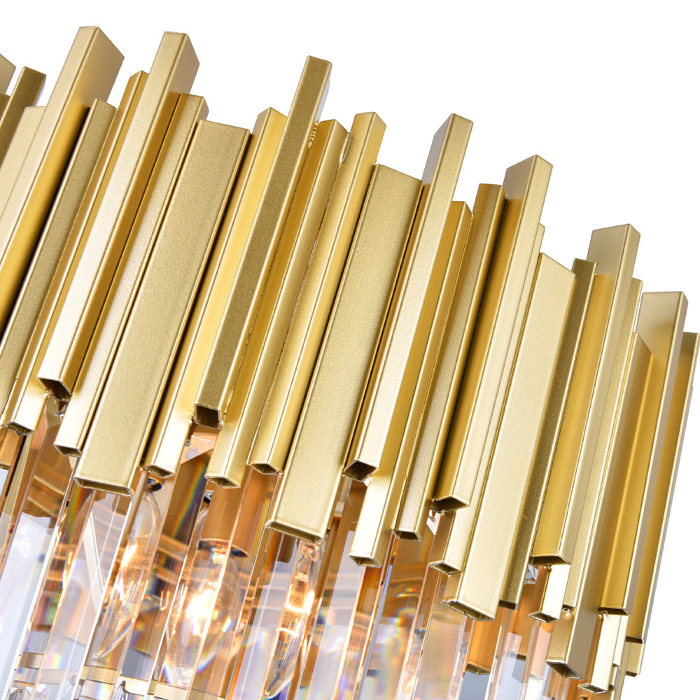 CWI Lighting Canada - 1112P16-4-169 - Four Light Chandelier - Deco - Medallion Gold