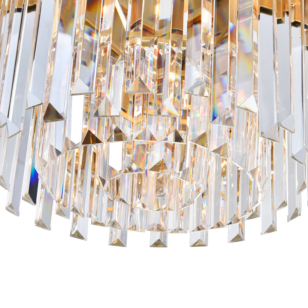 CWI Lighting Canada - 1112P16-4-169 - Four Light Chandelier - Deco - Medallion Gold