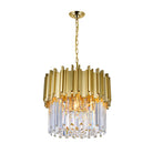 CWI Lighting Canada - 1112P16-4-169 - Four Light Chandelier - Deco - Medallion Gold