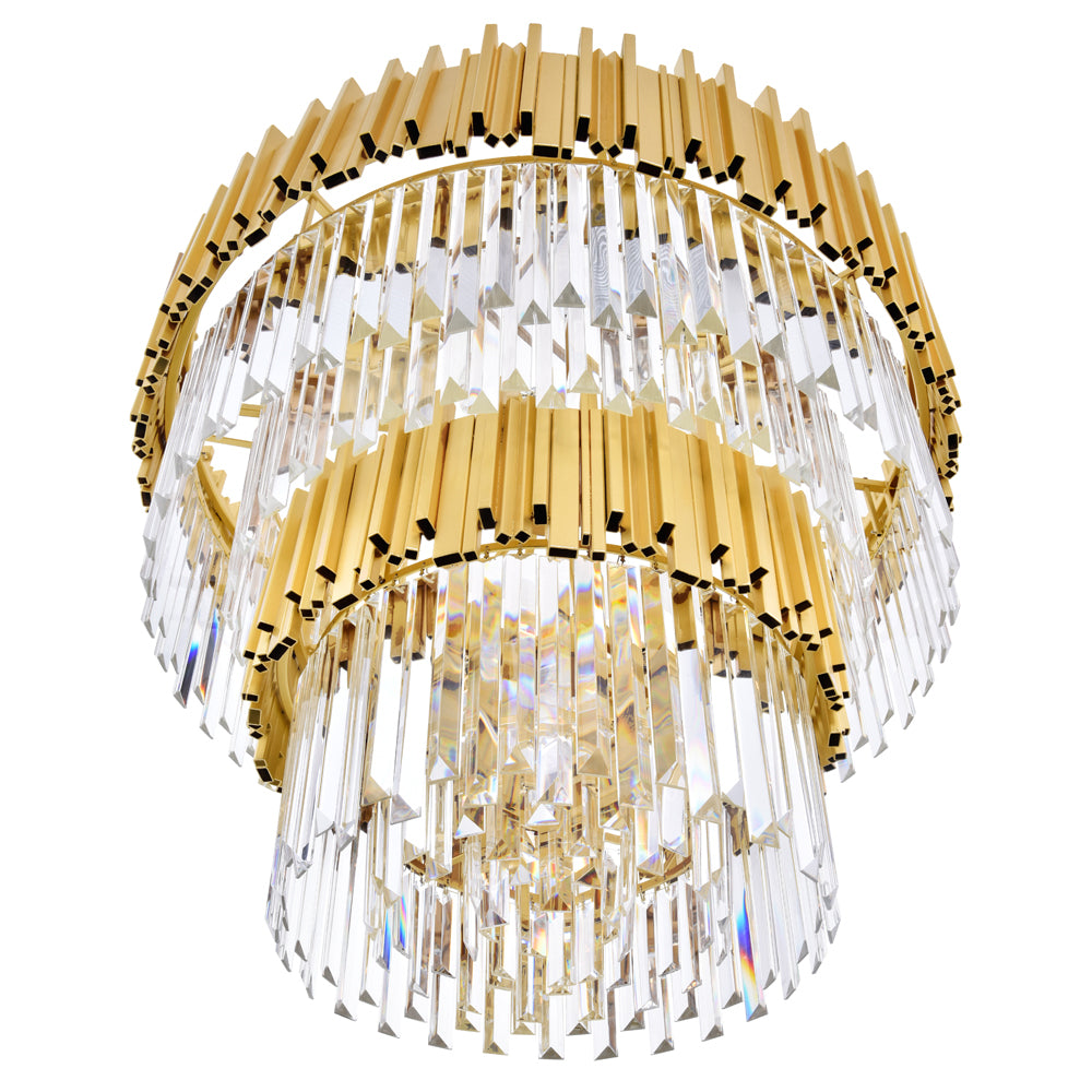 CWI Lighting Canada - 1112P32-12-169 - 12 Light Chandelier - Deco - Medallion Gold