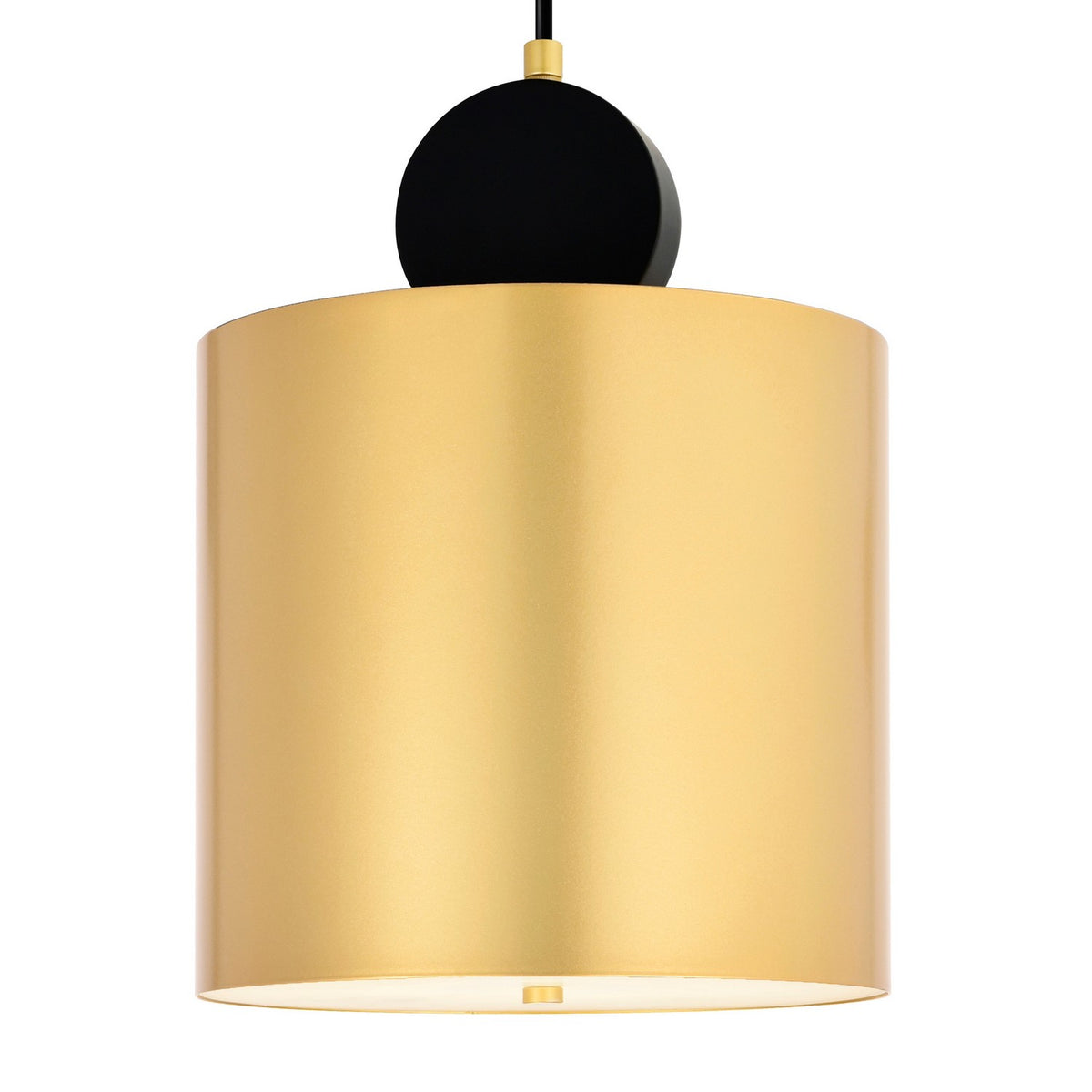 CWI Lighting Canada - 1156P9-625 - LED Mini Pendant - Saleen - Sun Gold & Black