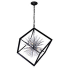 CWI Lighting Canada - 1178P22-6-601 - Six lampes Suspendu - Starburst - Chrome et noir