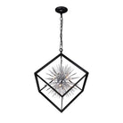 CWI Lighting Canada - 1178P22-6-601 - Six lampes Suspendu - Starburst - Chrome et noir