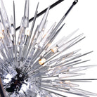 CWI Lighting Canada - 1178P44-20-601 - 20 lampes Suspendu - Starburst - Chrome et noir