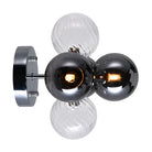 Éclairage CWI Canada - 1205W9-3-601 - DEL Murale - Pallocino - Chrome