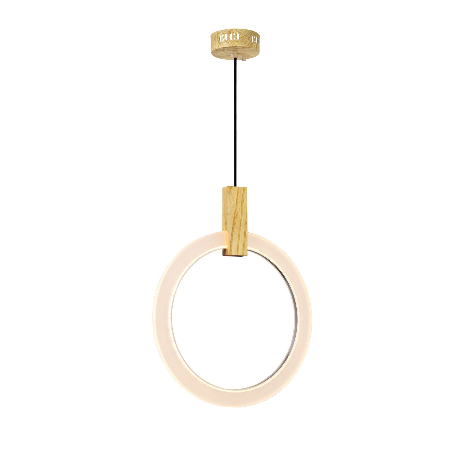 CWI Lighting Canada - 1214P16-1-236 - LED Pendant - Anello - White Oak