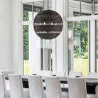Crystorama - REM-A5036-FB - Six lumières Suspendu - Remy - Bronze forgé