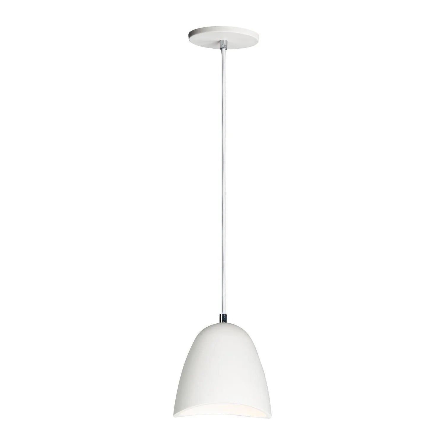 ET2 - E25034-WT - LED Pendant - Sway - White