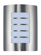 Maxim Lighting 64331WTSST View LED E26 Outdoor Wall Sconce in Stainless Steel