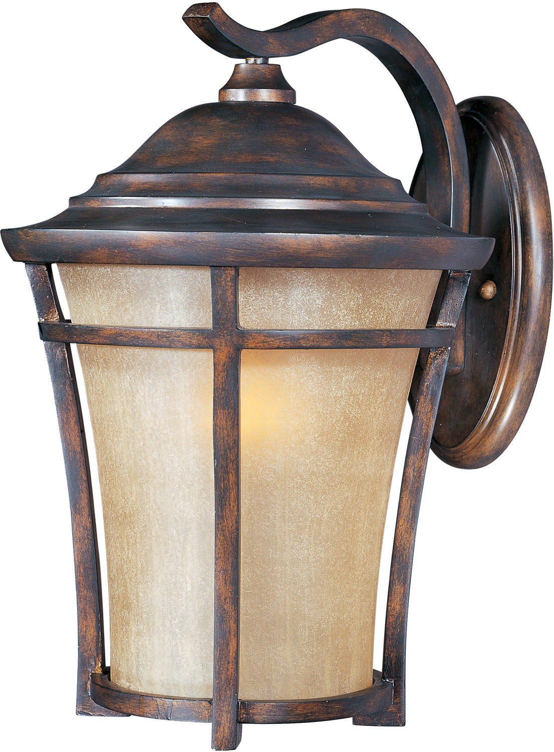 Maxim Lighting 65165GFCO Balboa VX LED E26 Outdoor Wall Sconce in Copper Oxide