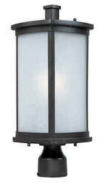Lanterne extérieure sur poteau/mât LED Maxim Lighting 65750FSBZ Terrace E26, couleur bronze