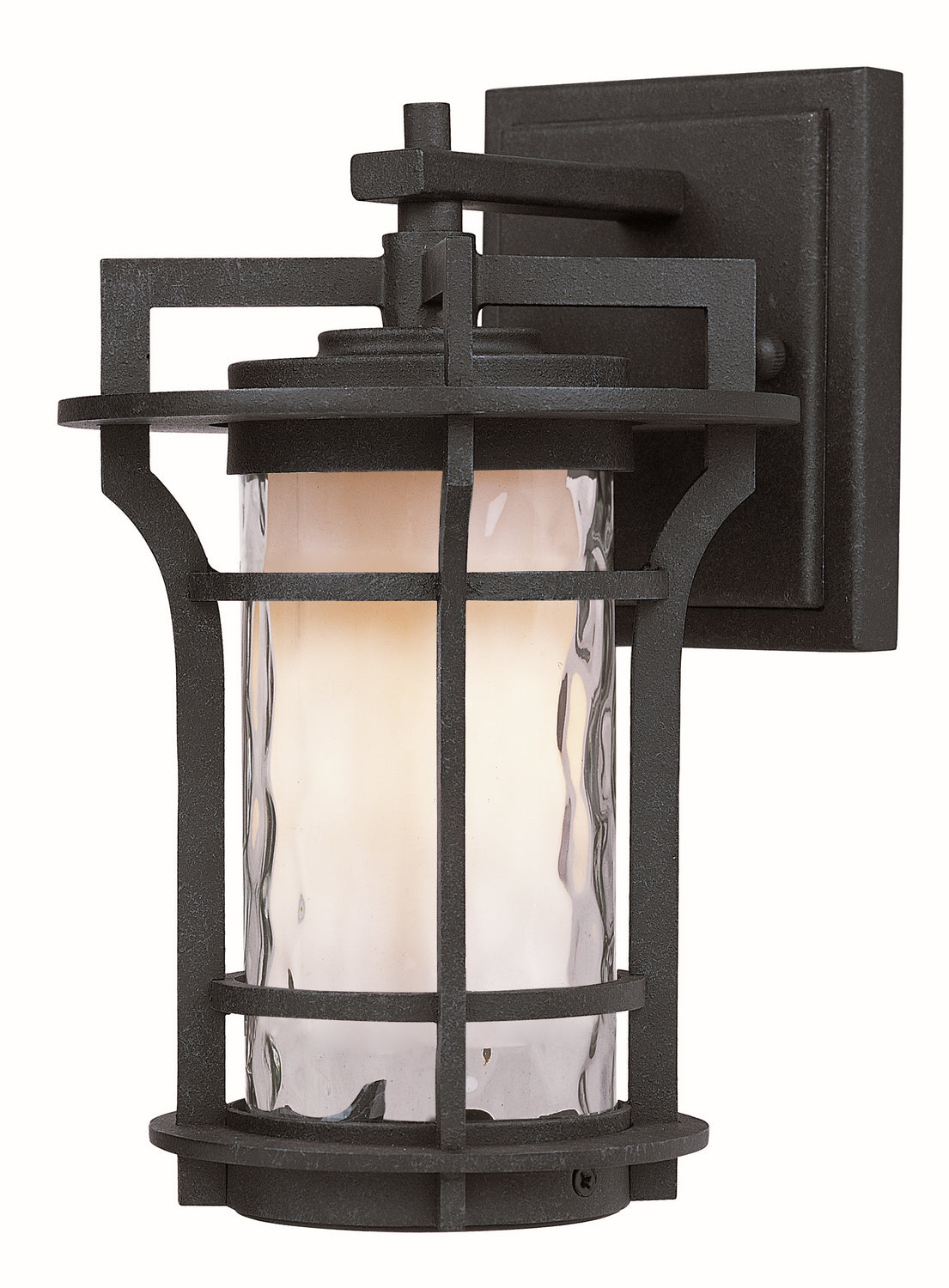 Éclairage extérieur Maxim Lighting 65782WGBO Oakville LED E26 Murale en oxyde noir