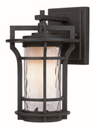 Maxim Lighting 65782WGBO Oakville LED E26 Outdoor Wall Sconce in Black Oxide