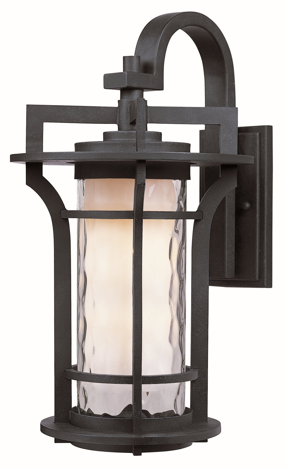 Maxim Lighting 65784WGBO Oakville LED E26 Outdoor Wall Sconce in Black Oxide