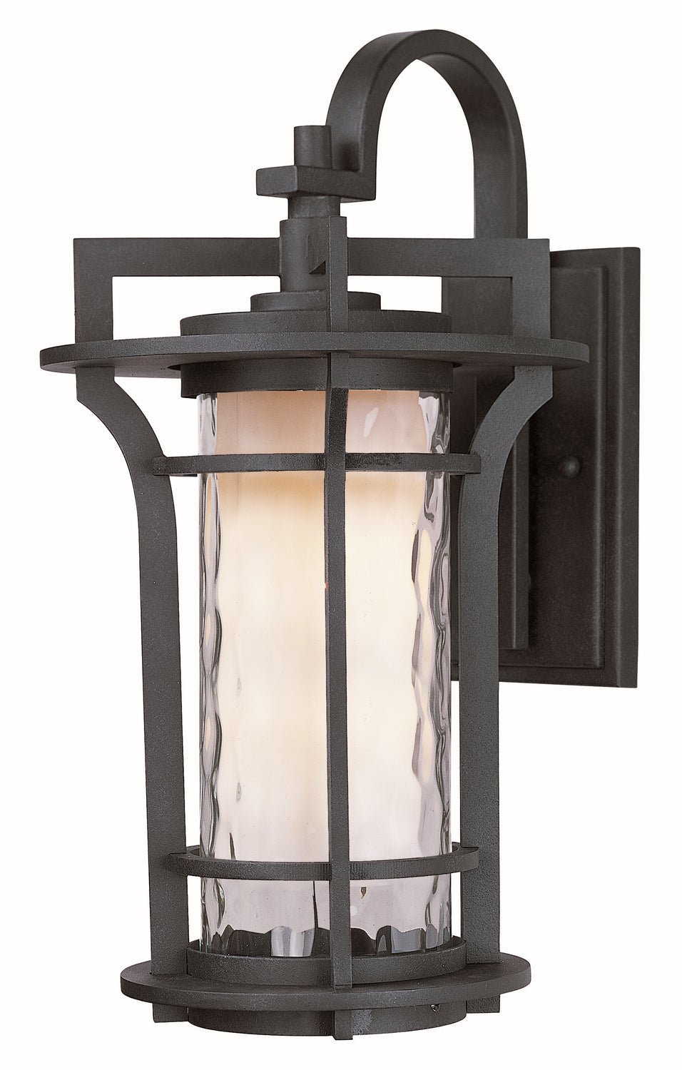 Éclairage extérieur Maxim Lighting 65785WGBO Oakville LED E26 Murale en oxyde noir