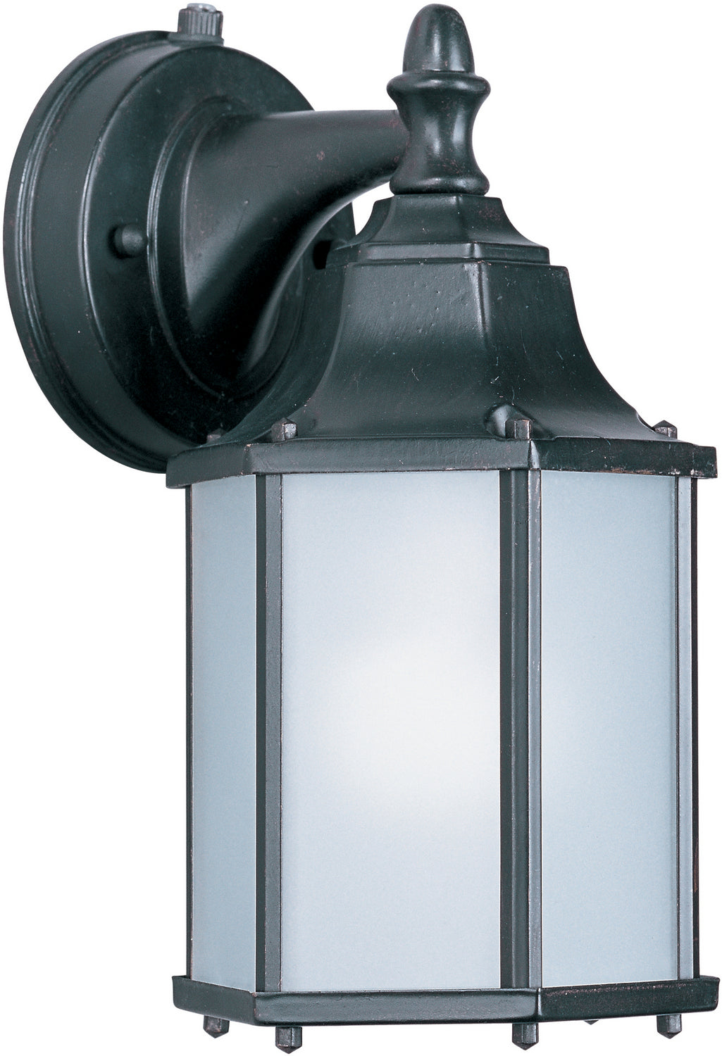 Maxim Lighting 66926EB Builder Cast LED E26 Outdoor Wall Sconce in Empire Bronze
