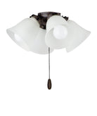 Éclairage Maxim FKT210FTOI Ventilateur  Kits d'éclairage pour plafond Ventilateur  Kit d'éclairage en bronze huilé