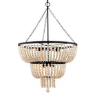 Crystorama - 610-FB - Huit Lumières Suspendu - Rylee - Bronze forgé