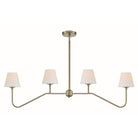 Crystorama - KEE-A3004-VG - Four Light Chandelier - Keenan - Vibrant Gold