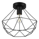 Eglo Canada - 43004A - One Light Ceiling Mount - Tarbes - Matte Black