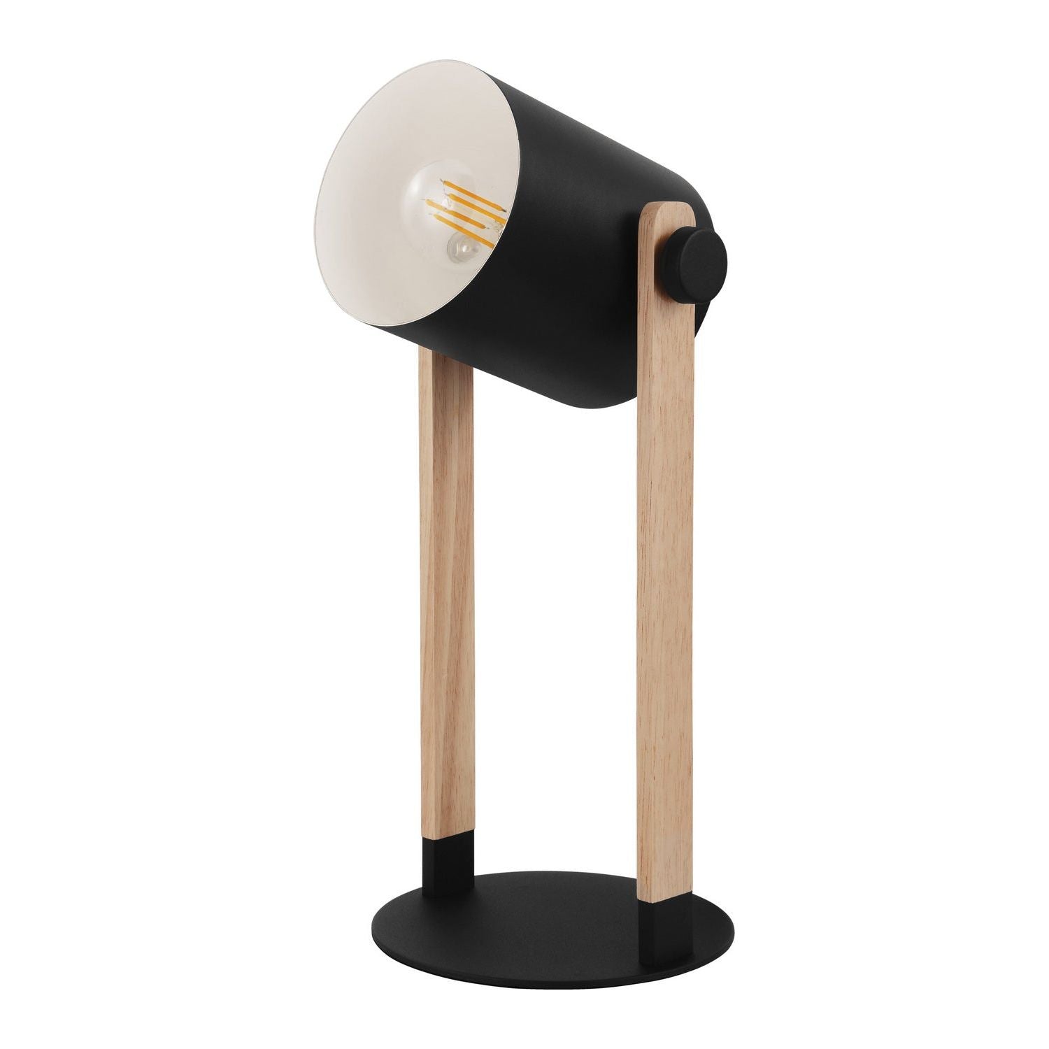 Eglo Canada - 43047A - One Light Table Lamp - Hornwood - Black & Wood