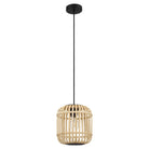 Eglo Canada - 43231A - One Light Suspension - Bordesley - Black