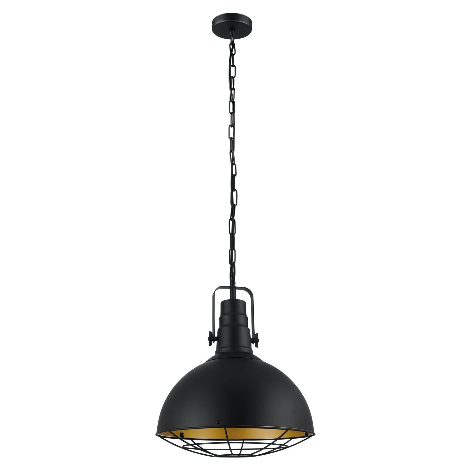 Eglo Canada - 49742A - One Light Suspension - Cannington - Black