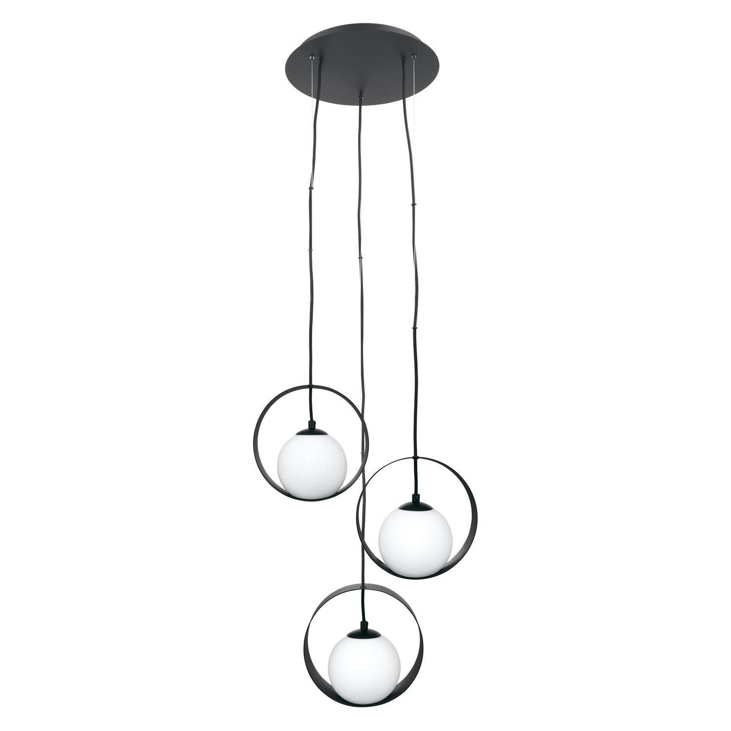 Eglo Canada - 98192A - One Light Suspension - Camargo - Black