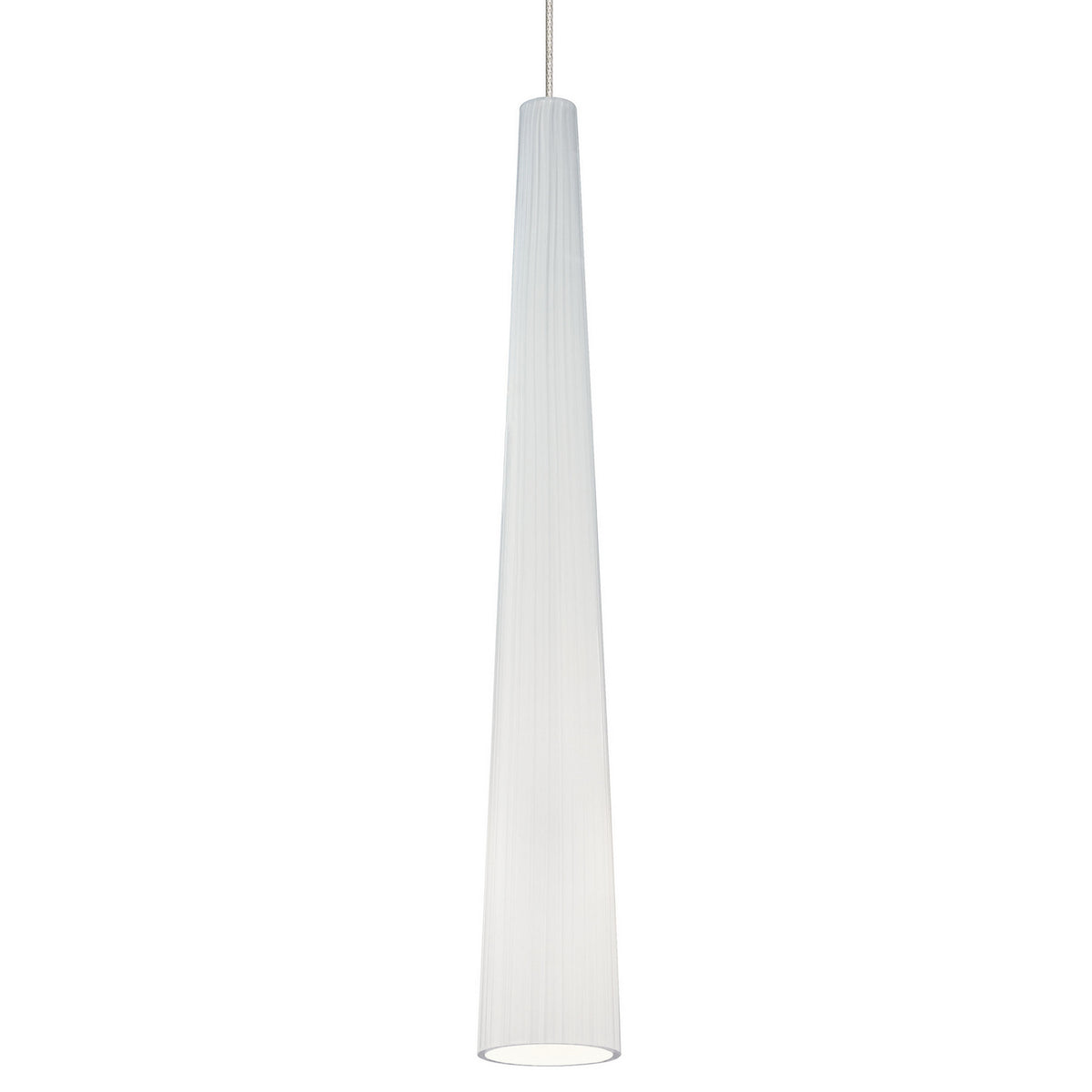 Visual Comfort Modern - 700FJZENLWS - One Light Pendant - Zenith - Satin Nickel