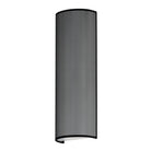 Applique murale LED Maxim Lighting 10228BO Prime de 45,7 cm (18 po) de haut, en organza noir