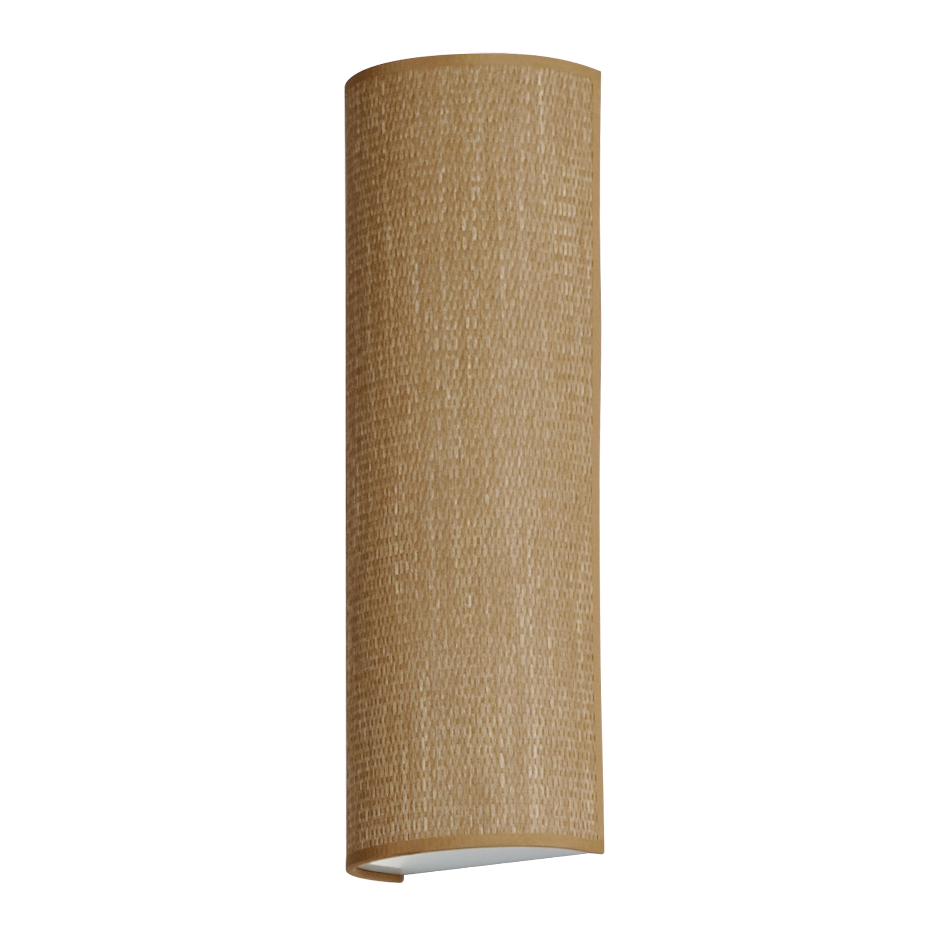 Maxim Lighting 10228GC Prime 18" Tall LED Sconce in Grass Cloth