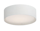 Maxim Lighting 10230WL Prime 16" LED Plafonnier 120-277V (10230) en lin blanc