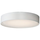 Maxim Lighting 10237WL Prime 25" LED Plafonnier 120-277V en lin blanc